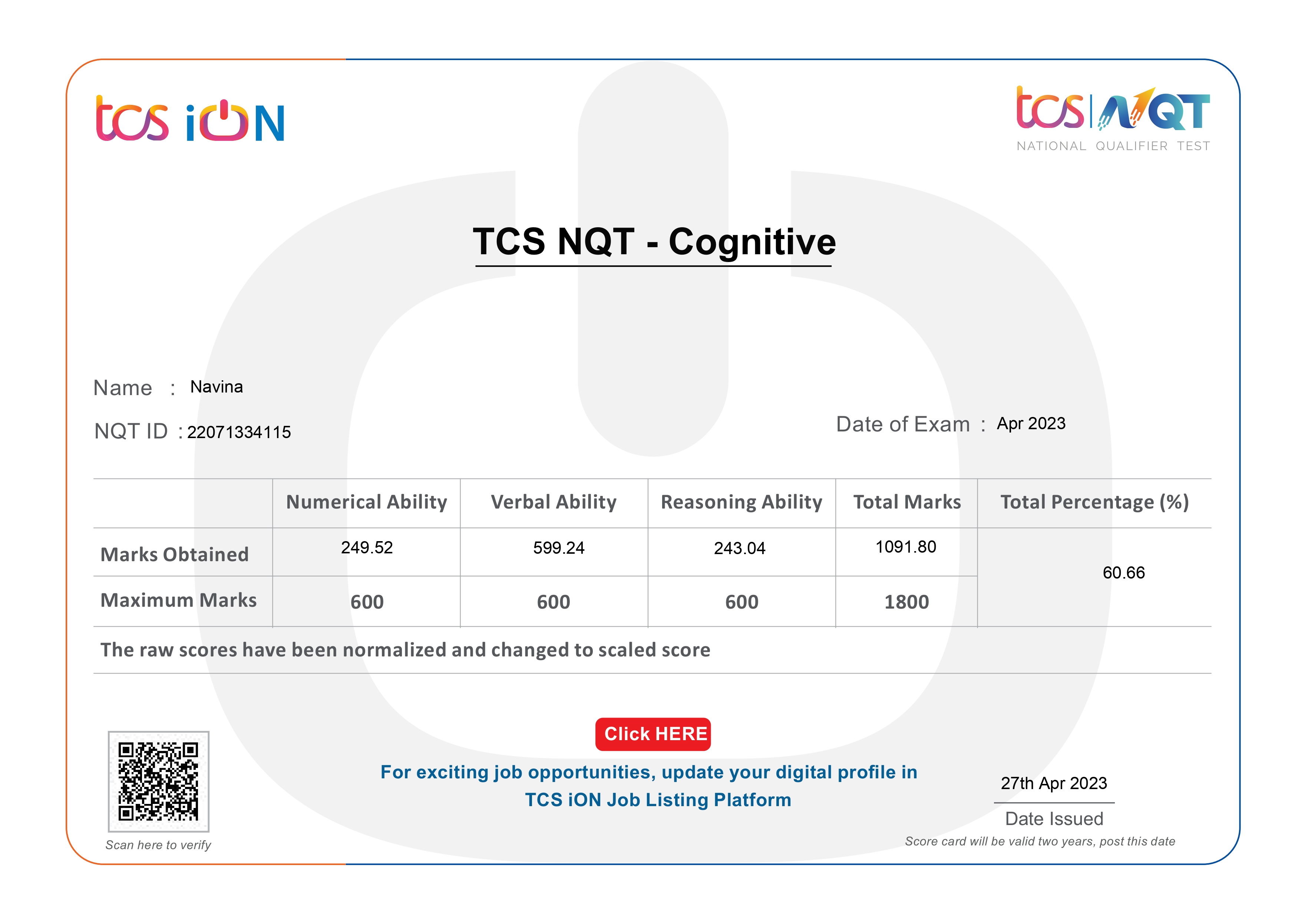 TCS NQT